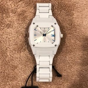 Woman’s shark watch